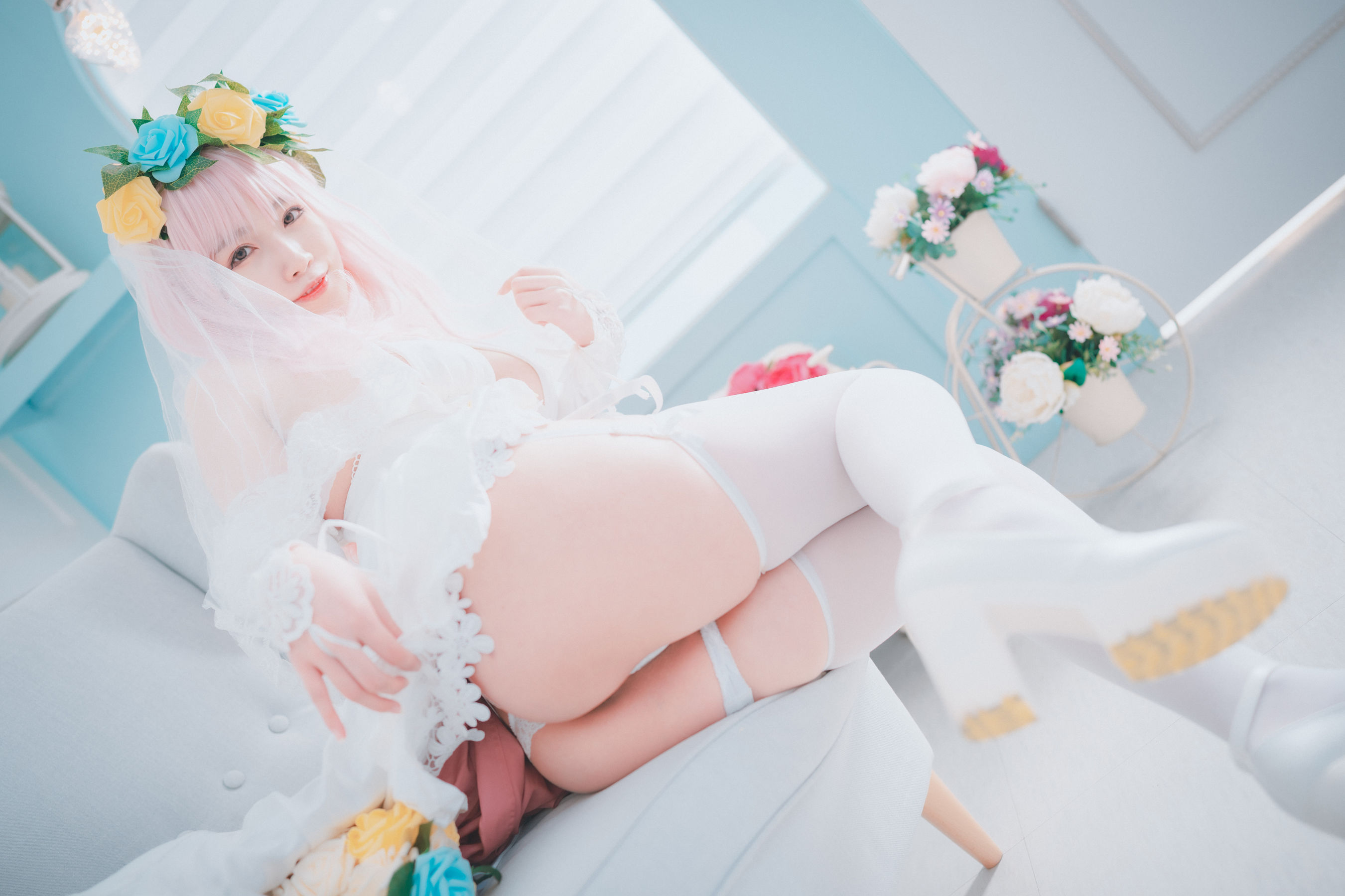 图片[3]-[DJAWA] Myaron – Super Sonico White Wedding [25P]-蜜私库