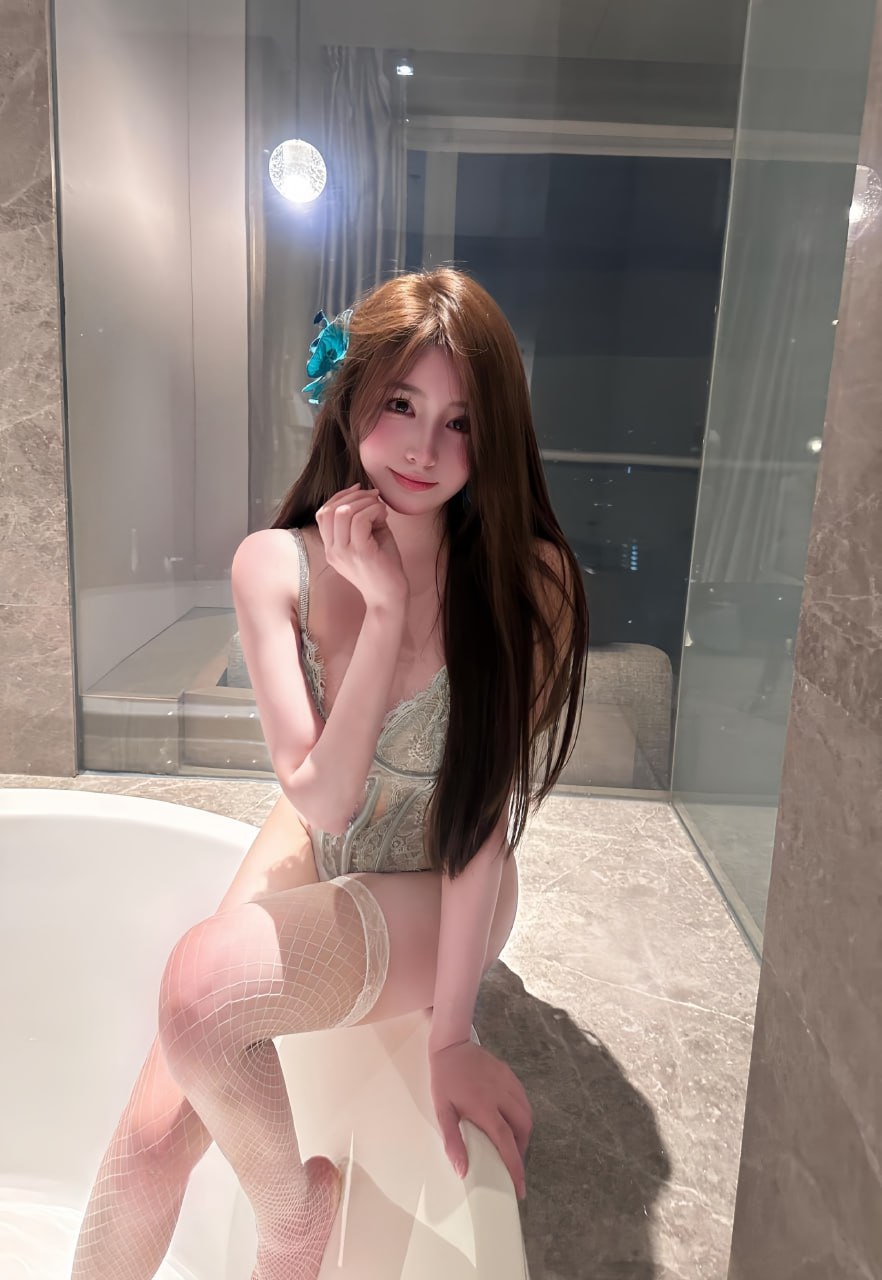 图片[3]-奔跑的晶骡儿 – 性感情趣蕾丝半腿白网丝 [27P]-蜜私库