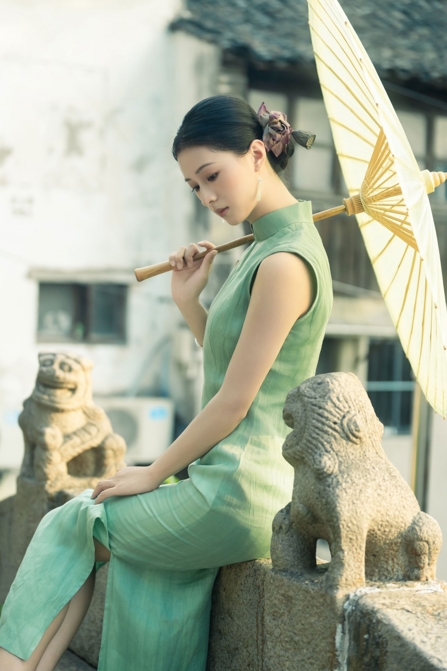 图片[3]-沈嘉禾 – 《旗袍 | 江南女人》[13P]-蜜私库