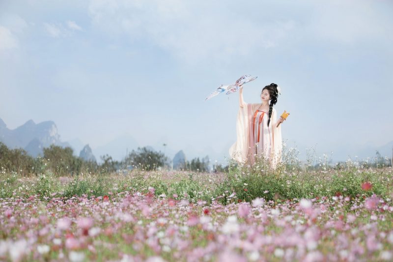 橘皮一号 – 《格桑花海》[18P]-蜜私库