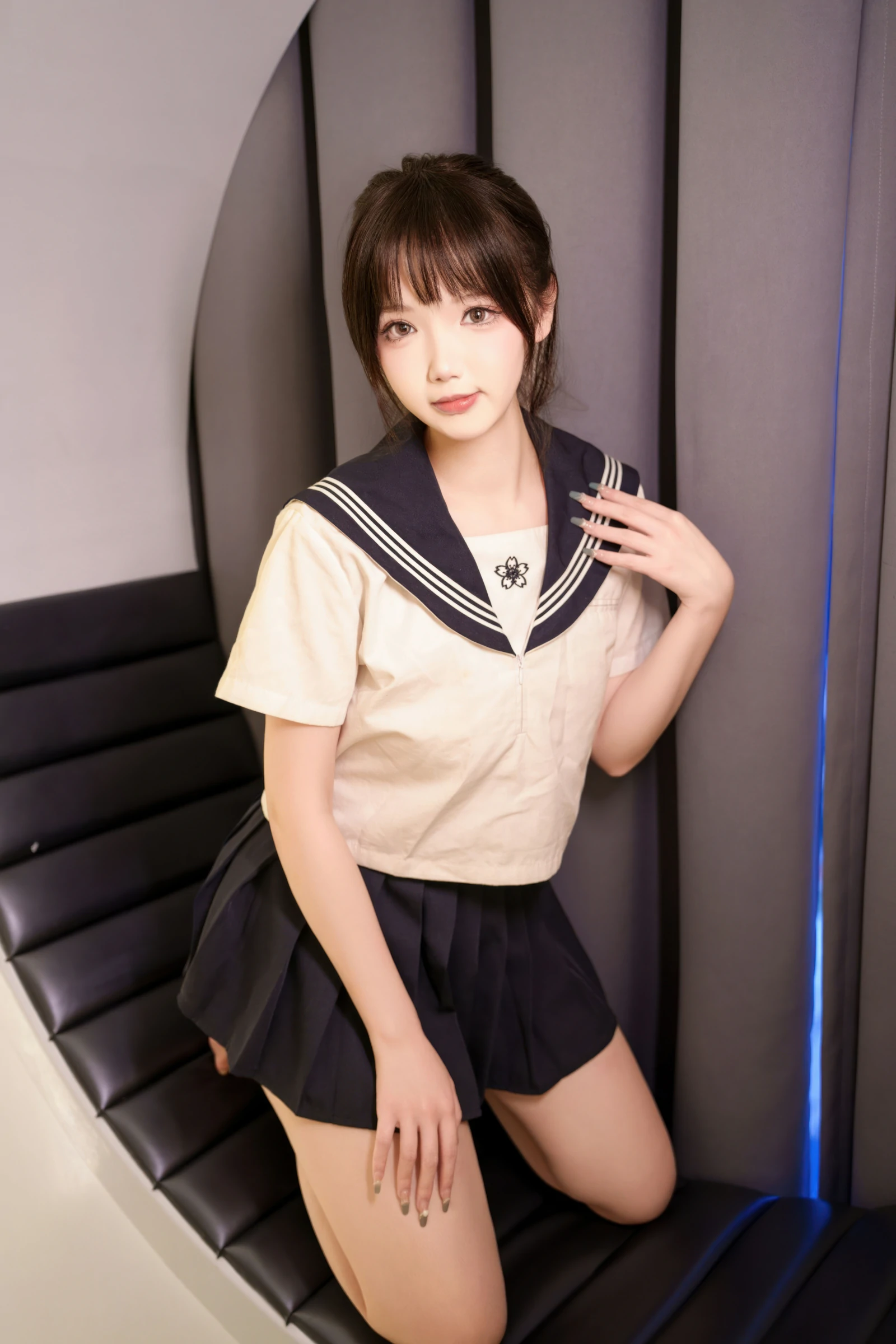 图片[3]-雪晴Astra – 牛奶丝透明黏滑体操服 [62P]-蜜私库