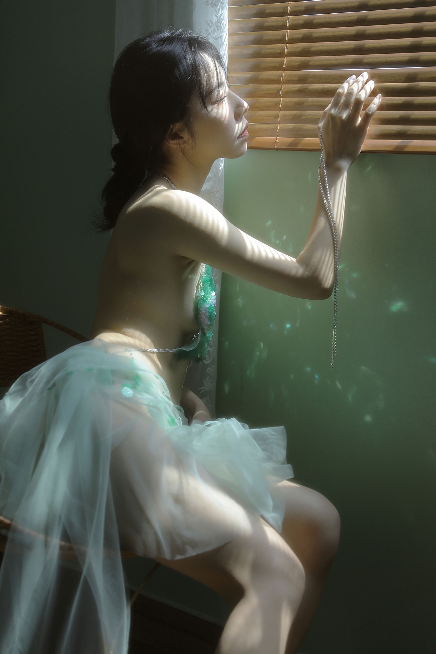 Wendy园子模特 – 《绿色》[15P]-蜜私库