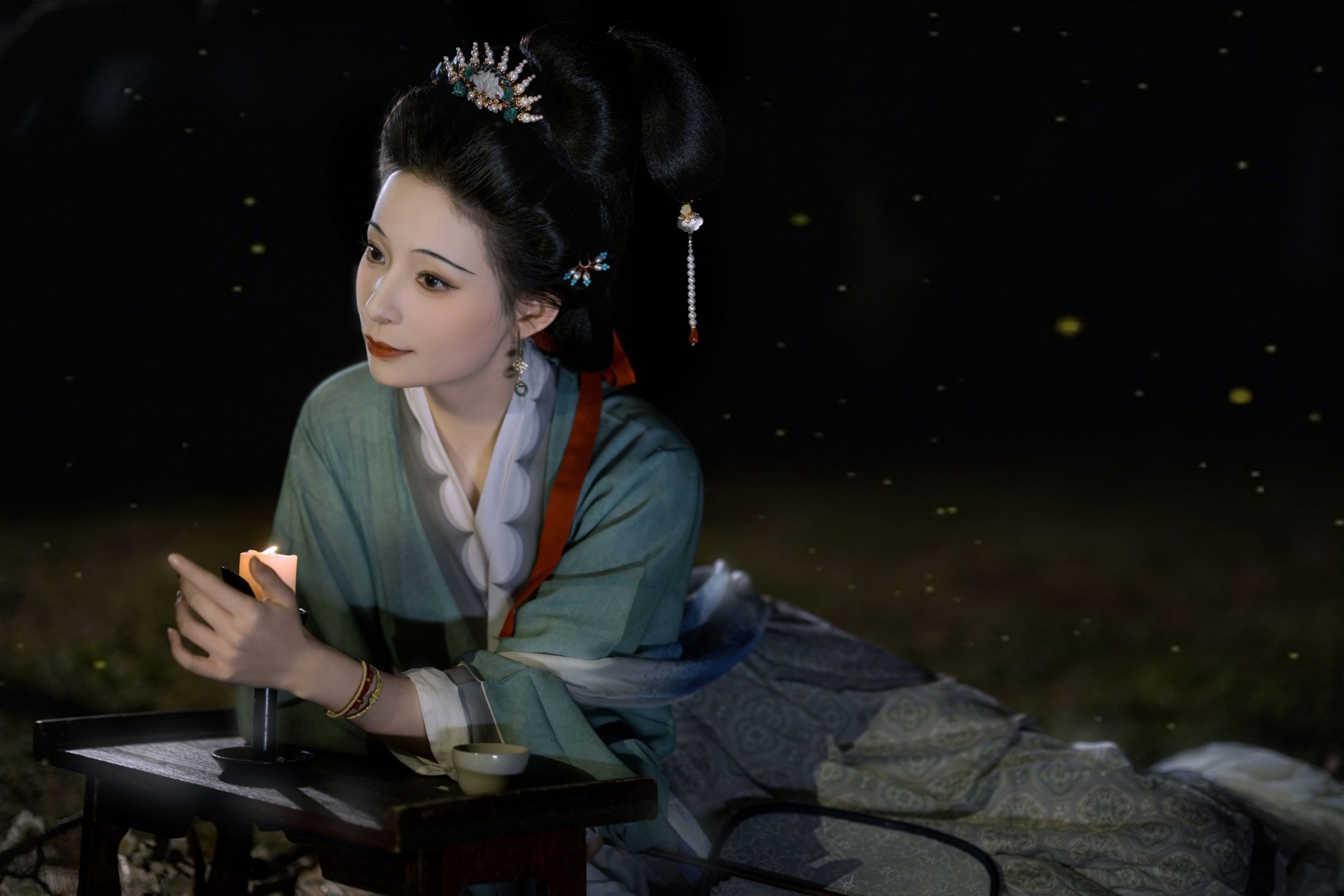 弥璎呀 – 《待月西厢下，疑是故人来》[13P]-蜜私库