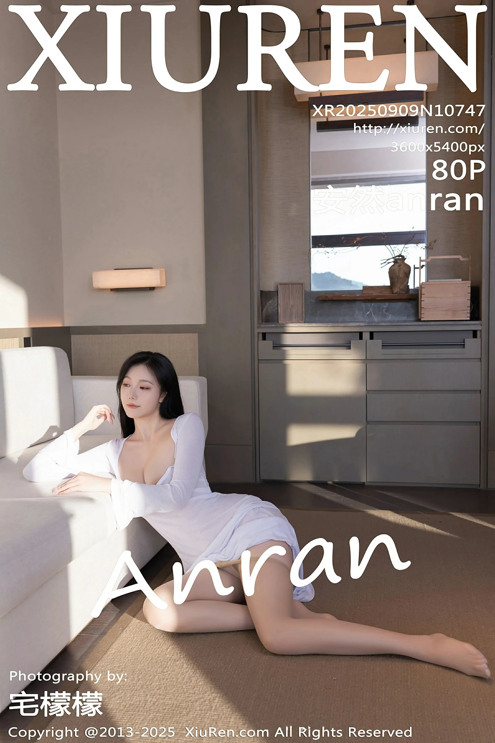 秀人网 No.10747 安然anran [80P]-蜜私库